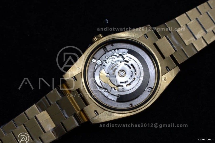 RG DayDate 40 Dial on Bracelet A GSF Weight Gold 390 OnTrend President Roman Gain 0113